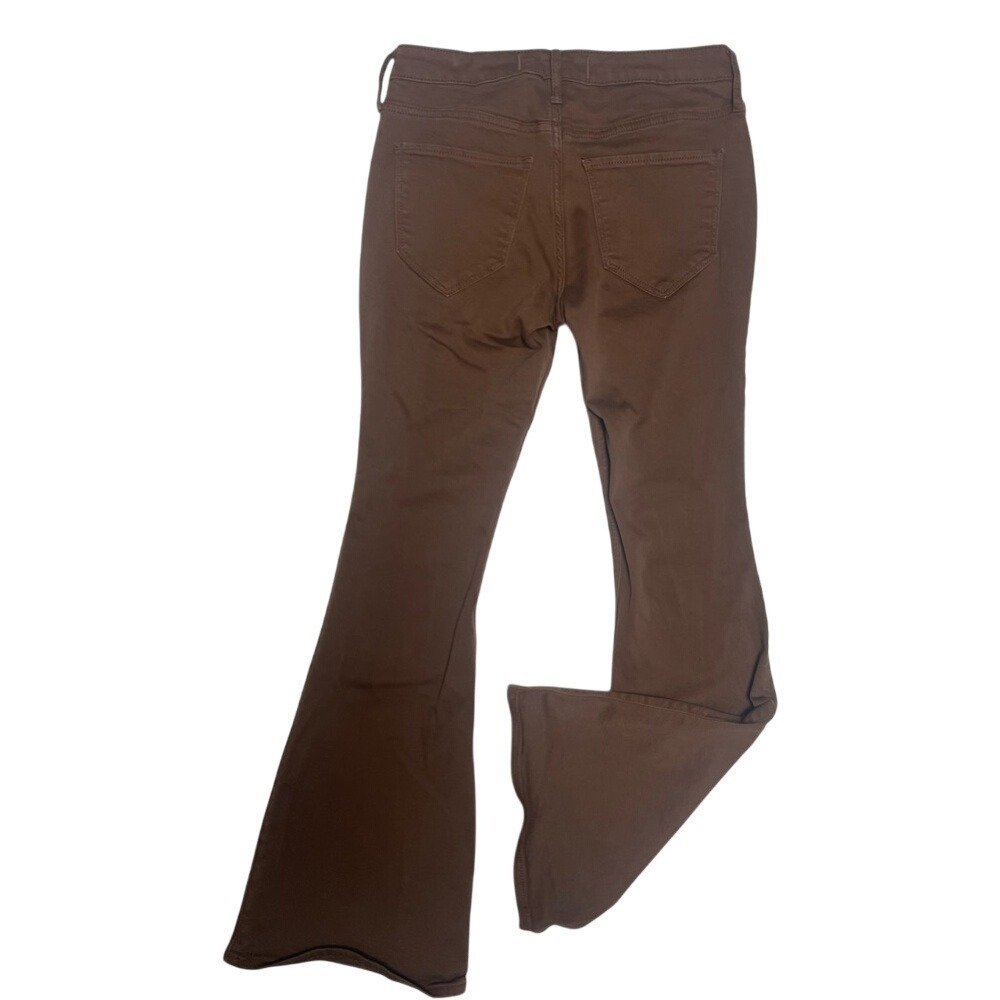 Hollister High Rise Brown Vintage Flare Jeans Juniors 9